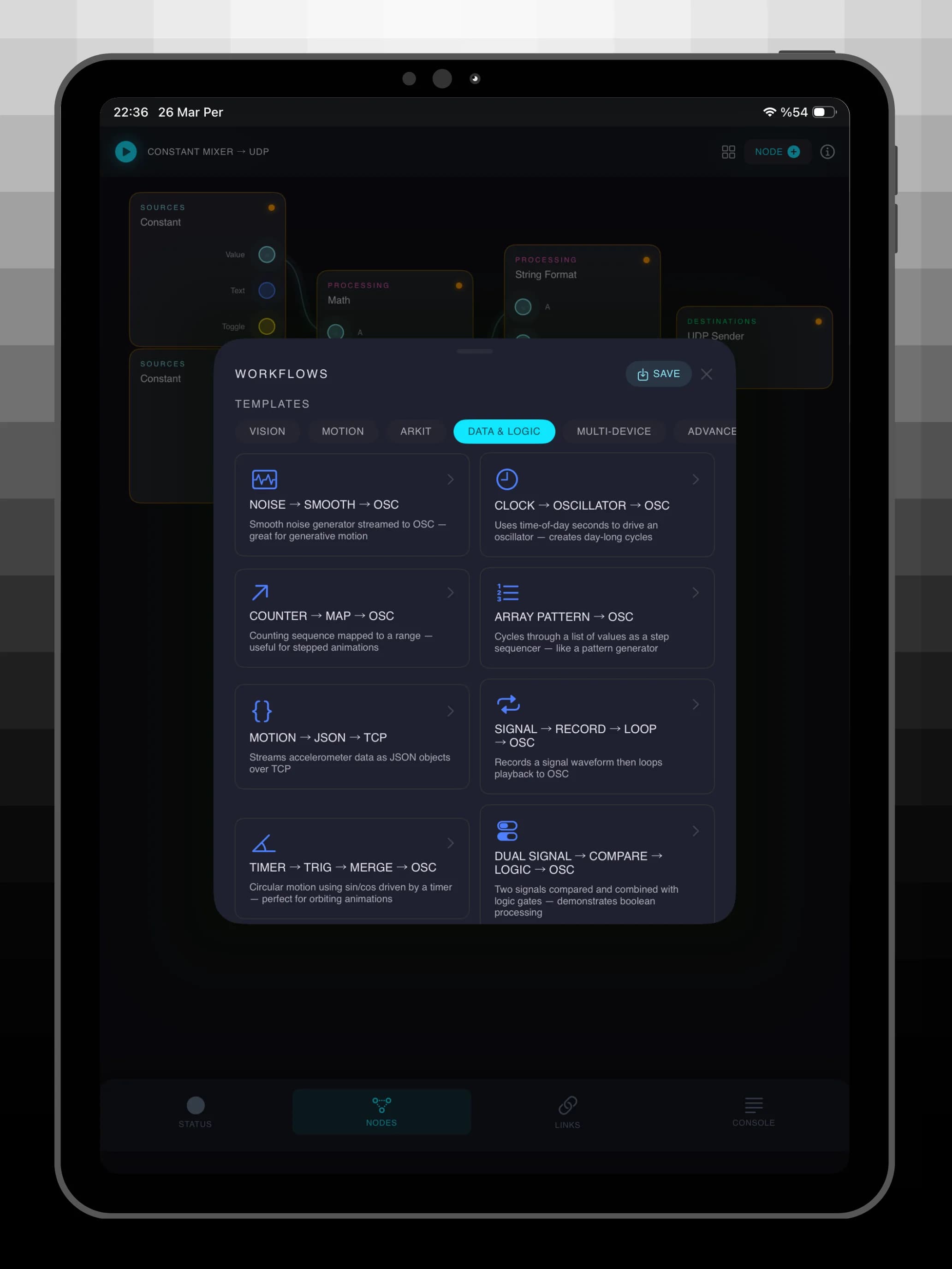 Flow iPad screenshot 6