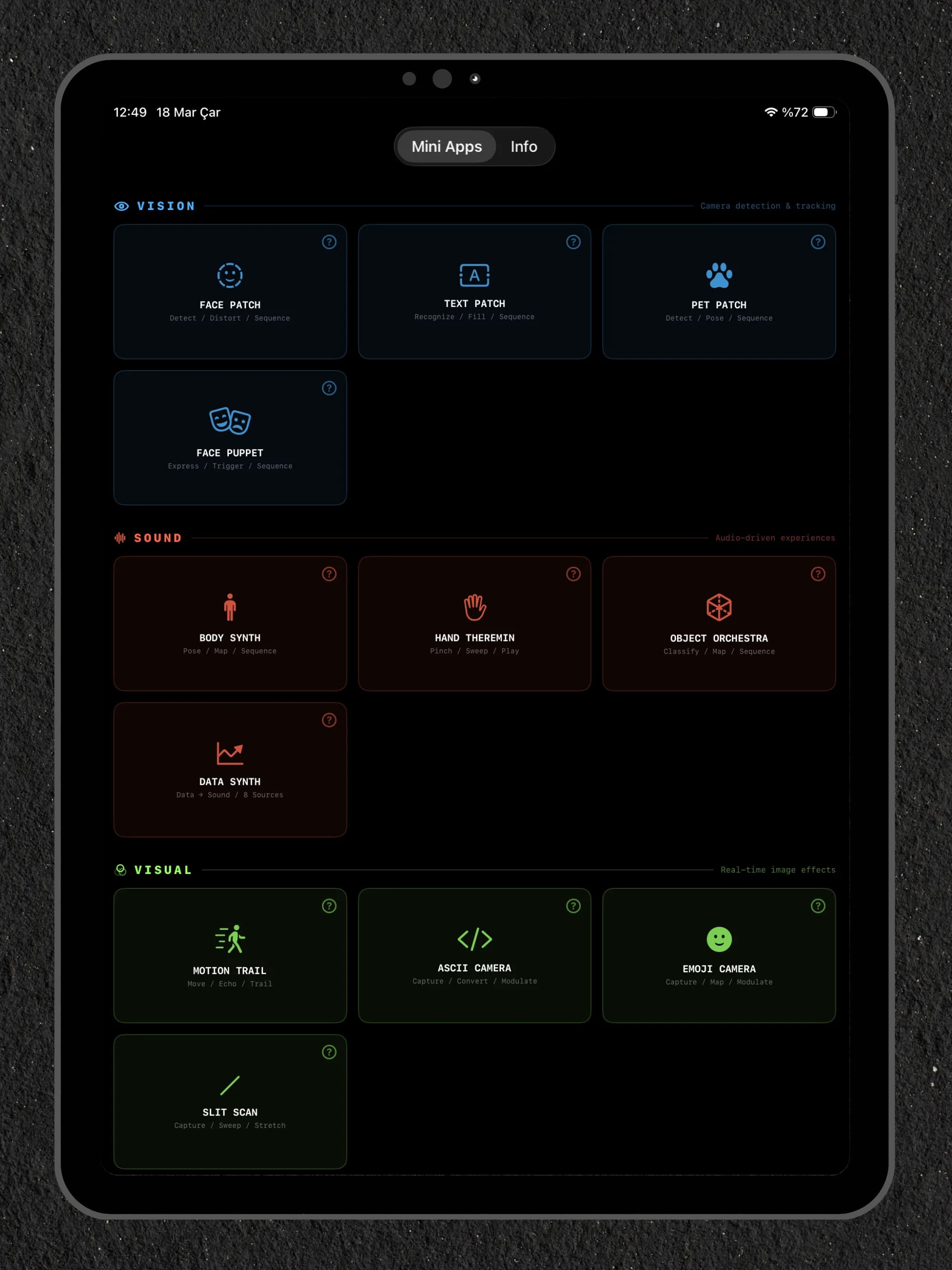 Patchd iPad screenshot 2