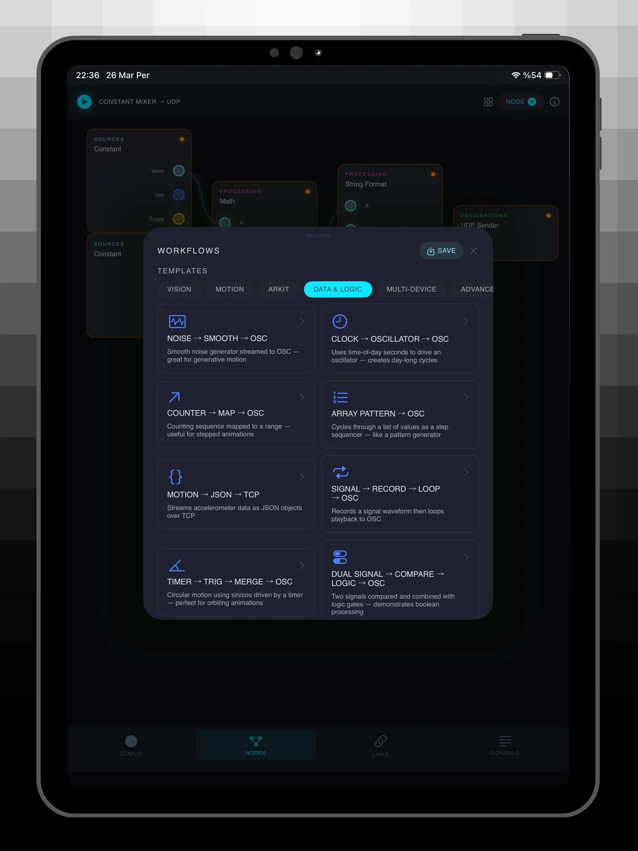 Flow iPad screenshot 6