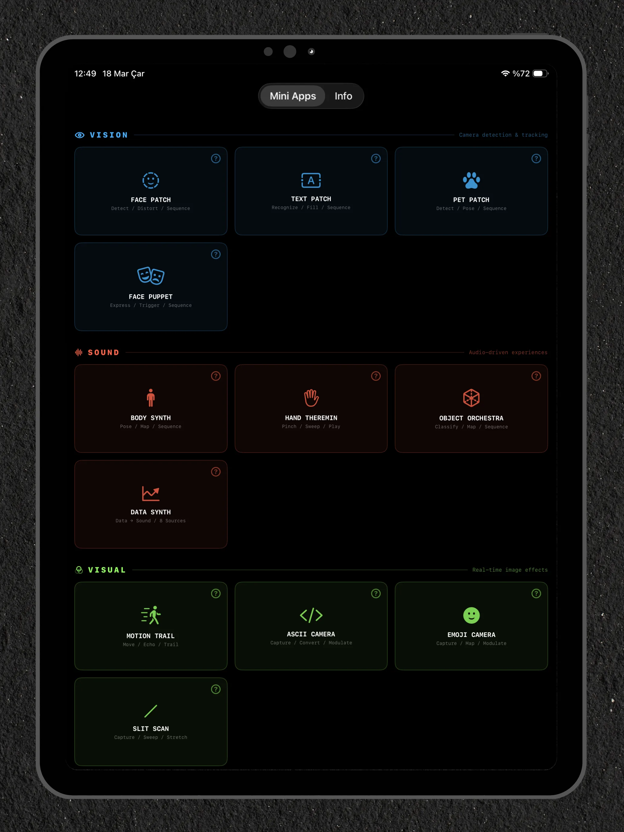 Patchd iPad screenshot 2